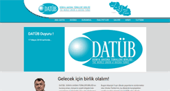 Desktop Screenshot of datub.eu