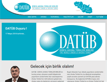 Tablet Screenshot of datub.eu